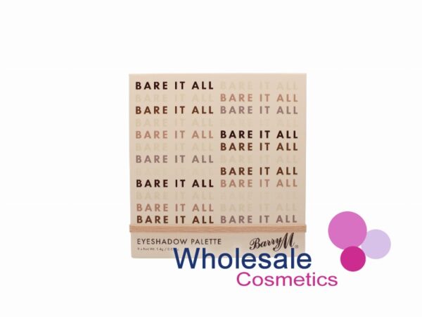 6 x Barry M Eyeshadow Palette - BARE IT ALL